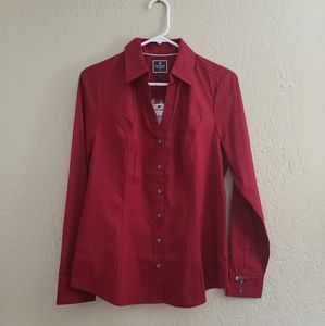 Express long sleeve (Essential Shirt) dark red